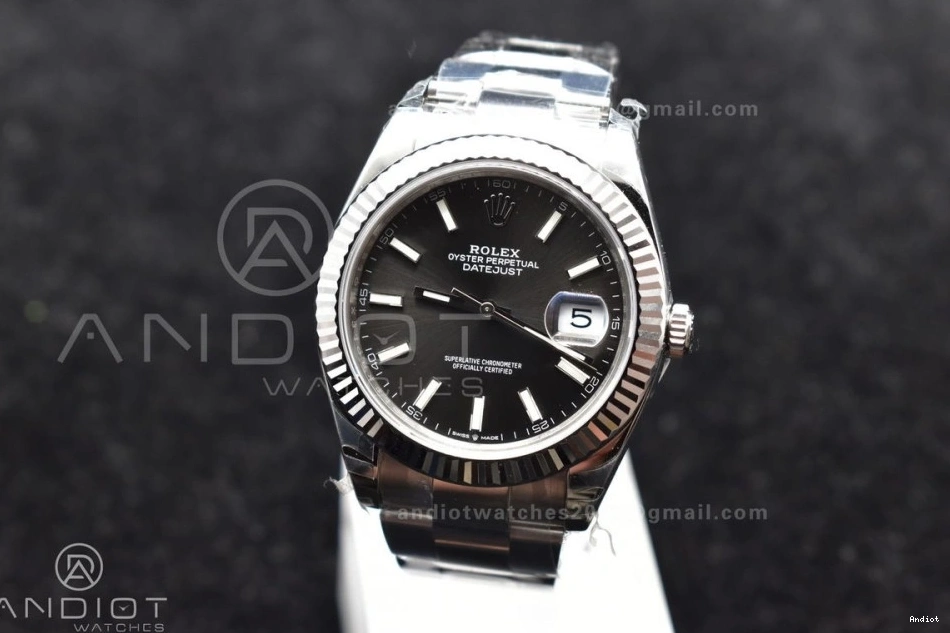 on Best Edition DateJust SS Bracelet VSF Oyster Dial 904L VS3235 Grey 1:1 41 126334 0314